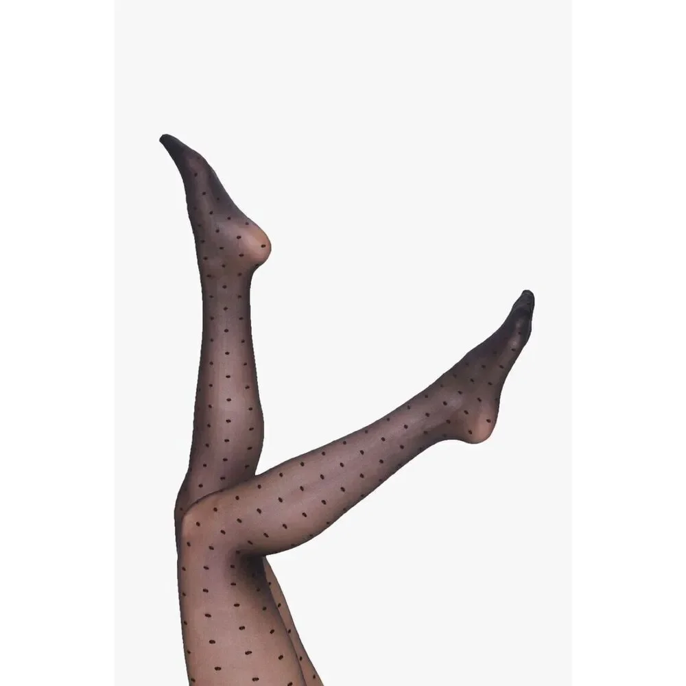 Polka dot pantyhose tights stockings